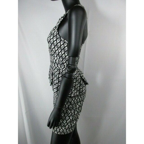 TopShop Drop Peplum Waist Midi Dress - Picture 4 of 12